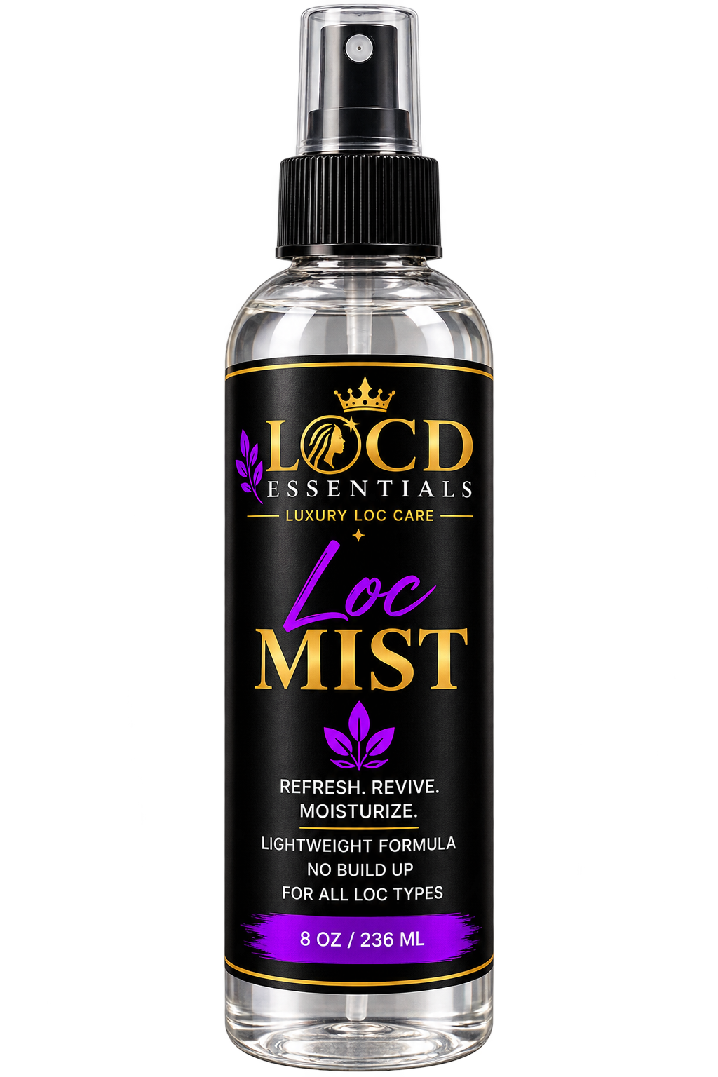 Loc Hydration Mist to Refresh and Moisturize Locs