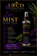 Loc Hydration Mist to Refresh and Moisturize Locs